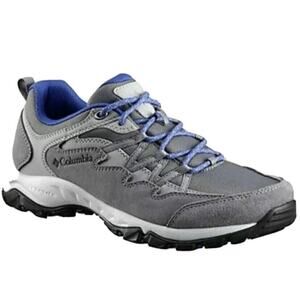 Columbia 'Wahkeena' Women's 9.5 Hiking Shoe Gray Leather